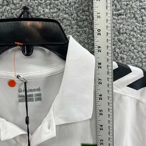 Men's Greenville Triumph Soccer USL League One Medium M Hummel Polo Shirt NEW - Picture 10 of 16